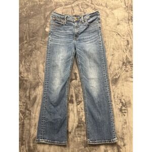 J.Crew Mercantile Straight Leg Jeans Womens 28 Blue Medium Wash Stretch